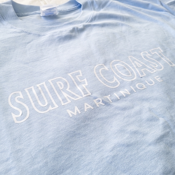 🚫 SOLD: Oversized Sky Blue Tee - Picture 3 of 5